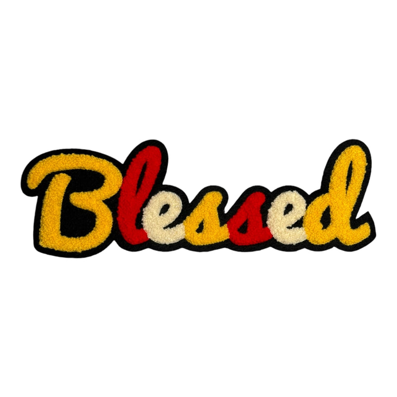 Chenille Blessed Patch (Multi)