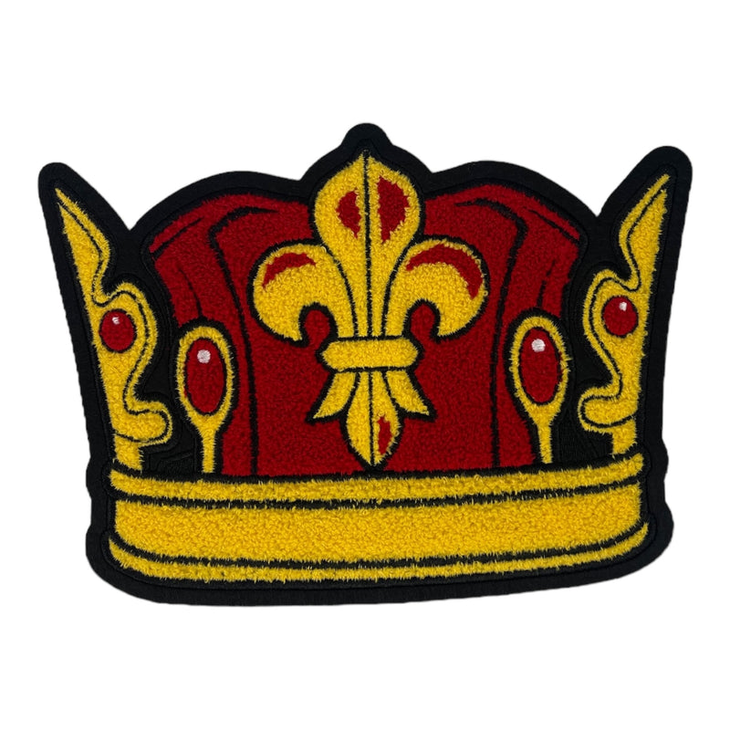 Chenille Crown Patch ( 10 inch)