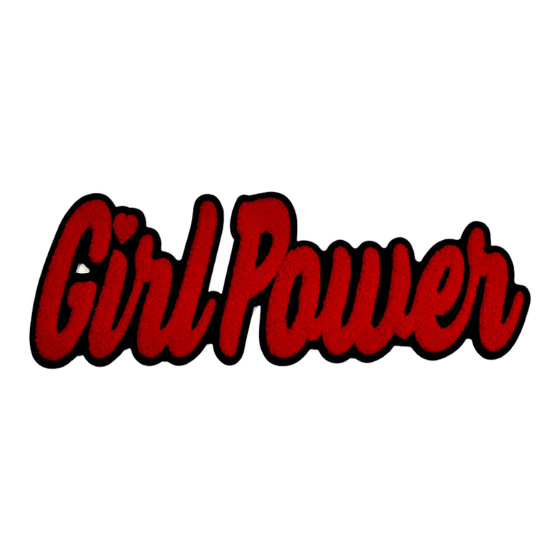 Chenille Girl Power Patch (11 1/8 inch)