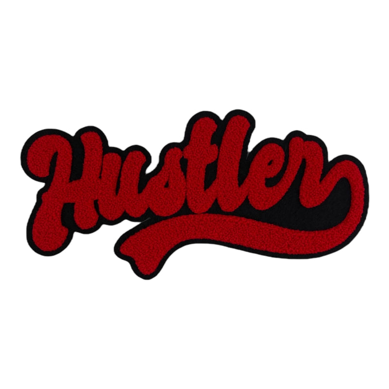 Chenille Hustler Patch (10 1/4 inch)