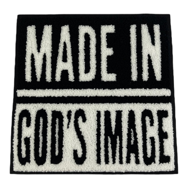 Chenille Made in God’s Image Patch