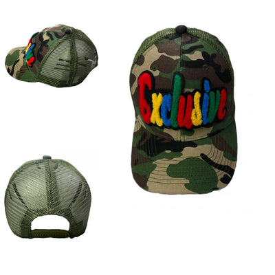 Customized Exclusive Patched Camouflage Trucker Hat with Mesh Back - Reanna’s Closet 2