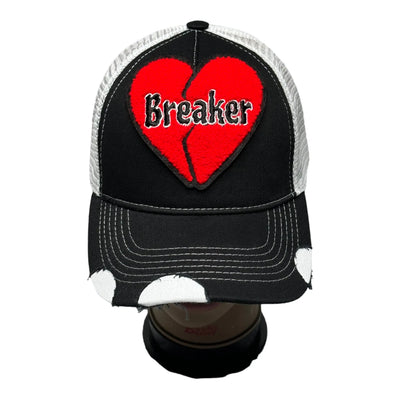 Customized Heart Breaker Hat, Distressed Trucker Hat Reanna’s Closet 2
