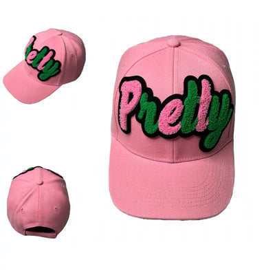 Customized Pretty Baseball Cap Pink - Reanna’s Closet 2