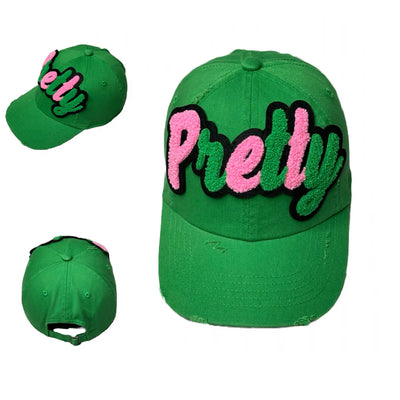 Customized Pretty Hat, Distressed Dad Hat - Reanna’s Closet 2