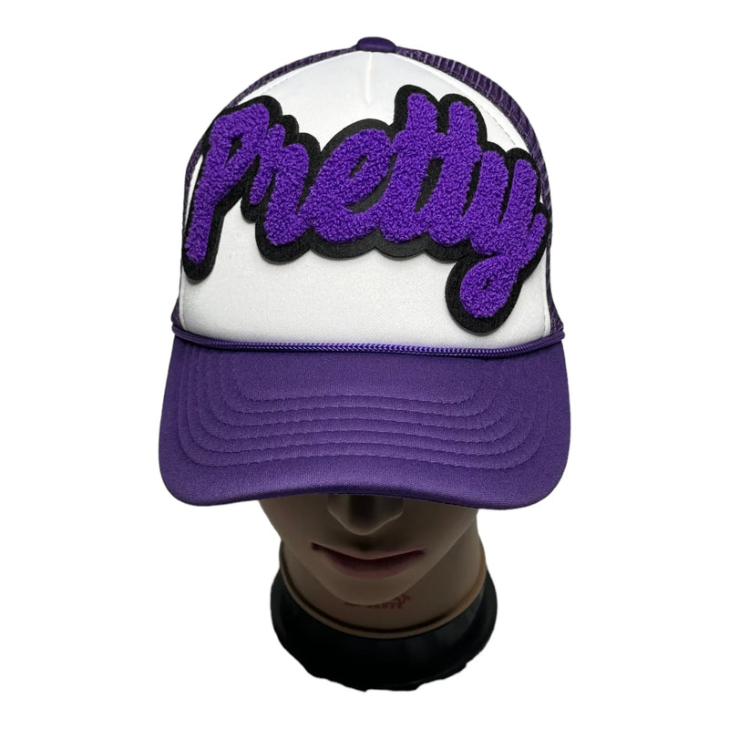 Customized Pretty Hat, Foam Trucker Hat (Purple 2) Reanna’s Closet 2
