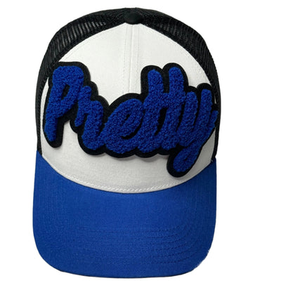Customized Pretty Hat, Trucker Hat (Royal Blue 2) - Reanna’s Closet 2