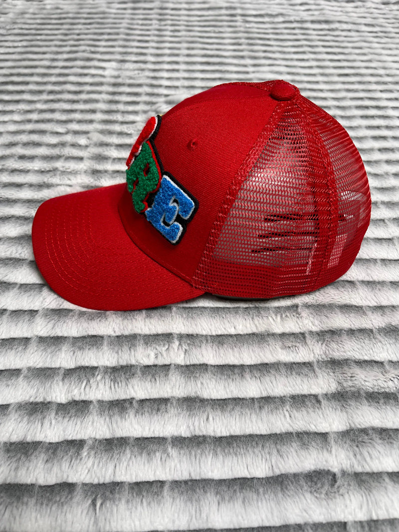 Customized Rare Patched Trucker Hat with Mesh Back - Reanna’s Closet 2