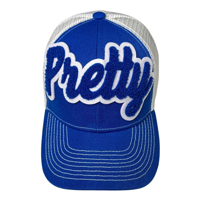 Pretty Trucker Hat (Royal Blue/White)