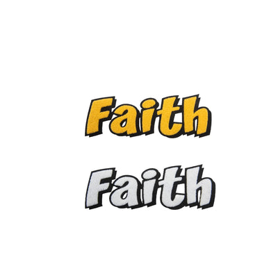 Faith Patch, 10” Chenille Patch, Sew on Patch Reanna’s Closet 2®