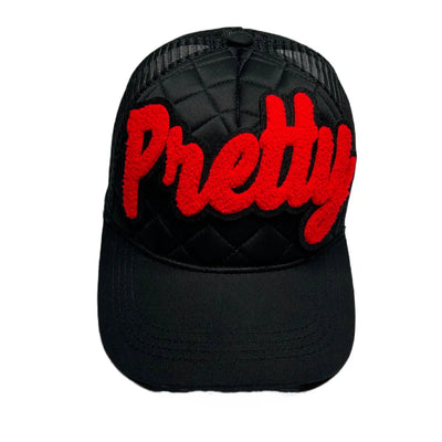 Pretty Hat, Quilted/Foam Trucker Hat - Reanna’s Closet 2