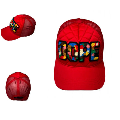 Dope Hat, Quilted/Foam Trucker Hat - Reanna’s Closet 2