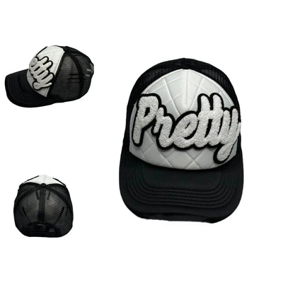 Pretty Hat, Quilted/Foam Trucker Hat Reanna’s Closet 2