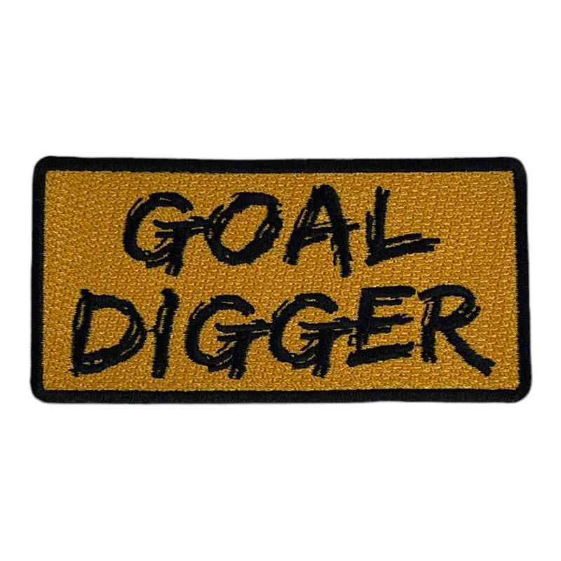 Goal Digger Patch Gold