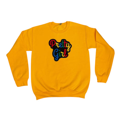 Gold Pretty Girl Sweatshirt