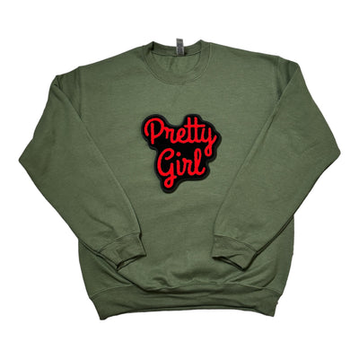 Green/Red Pretty Girl Sweatshirt