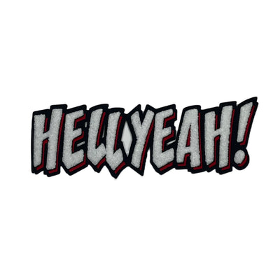 Hell Yeah! Patch, 10” Chenille Patch, Sew-on Patch - Reanna’s Closet 2