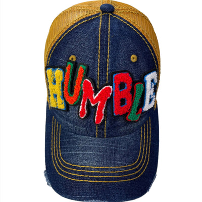 Humble Hat, Distressed Trucker Hat with Mesh Back - Reanna’s Closet 2
