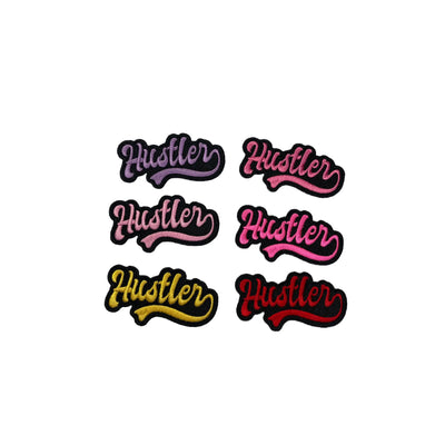 Hustler Patch, 3” Embroidered Patch, Iron on Patch - Reanna’s Closet 2