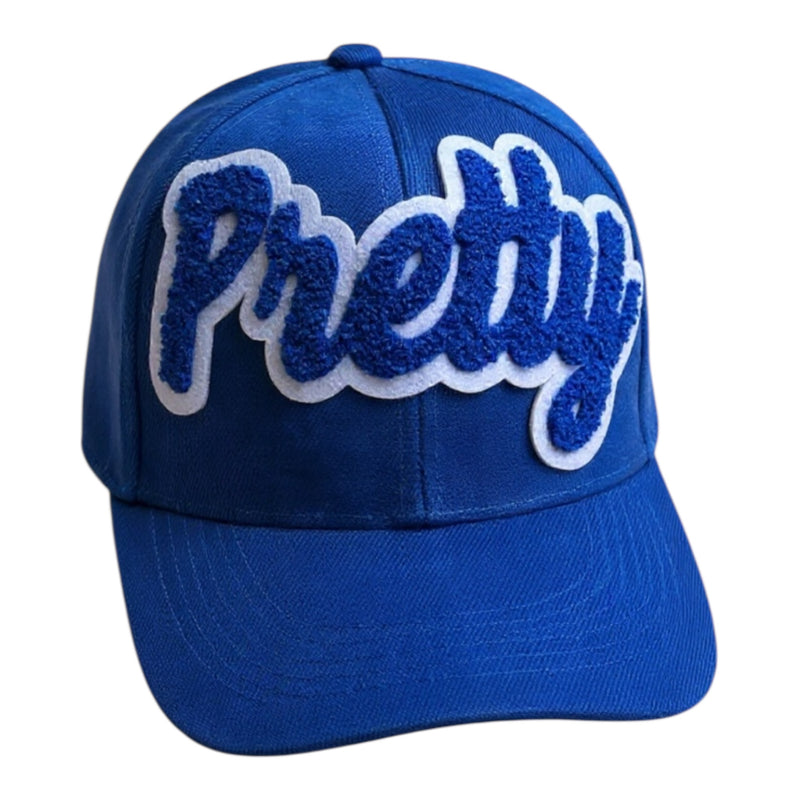Pretty Baseball Cap (Royal Blue/White) for All Occasions