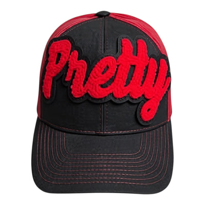 Red and Black Pretty Trucker Hat