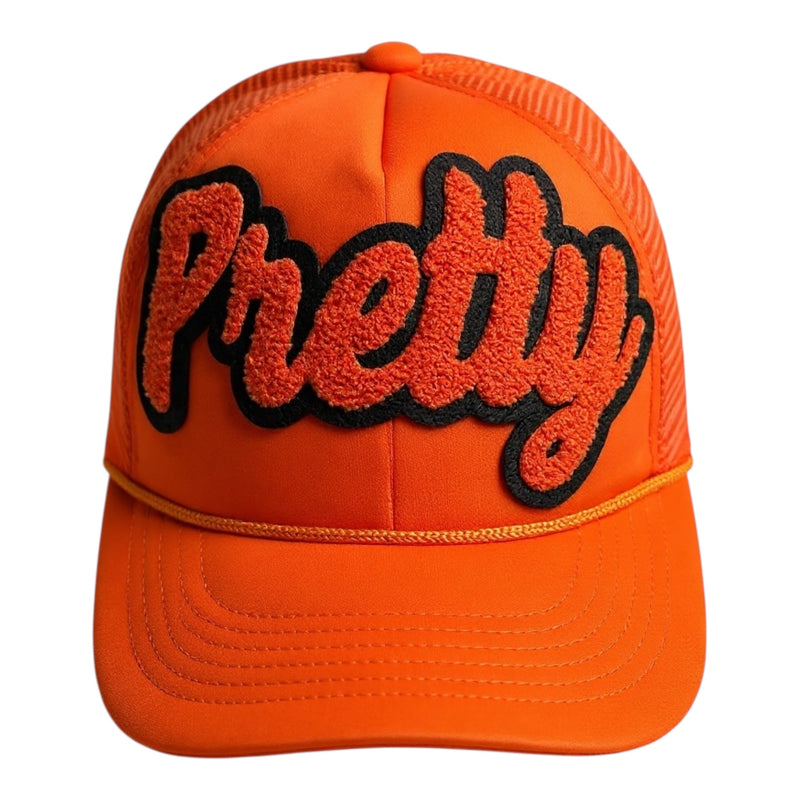 Orange Pretty Trucker Hat