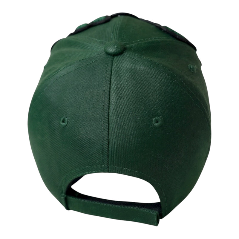 Pretty Baseball Cap Dark Green Stylish Adjustable Hat