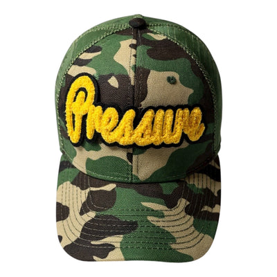 Pressure Trucker Hat Camouflage Gold