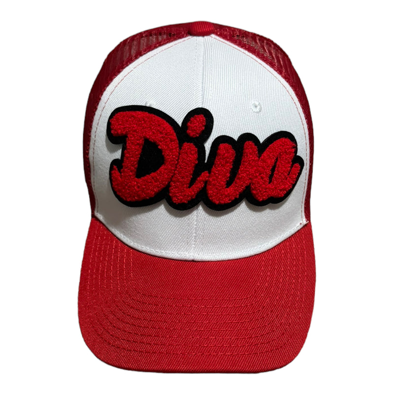 Customized Diva Trucker Hat with Mesh Back