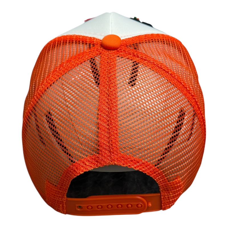 Humble Foam Trucker Hat Orange Multi Stylish Design