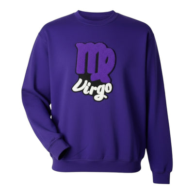 Virgo Sign Sweatshirt (Purple)