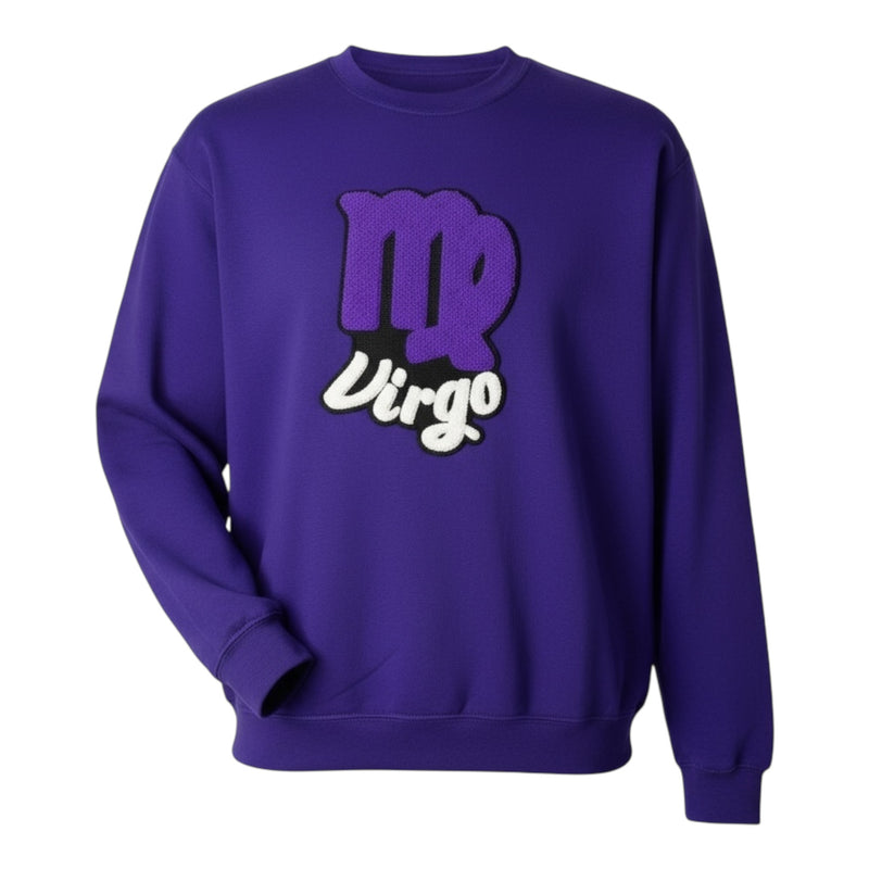 Virgo Sign Sweatshirt (Purple)