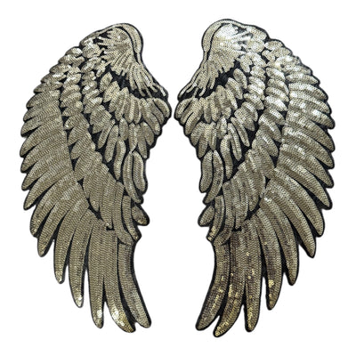 Sequin Angel Wings Patch