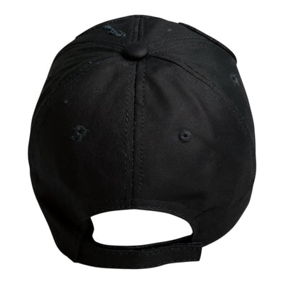 Pretty Dad Hat Pink Black Unisex Distressed Cotton Cap