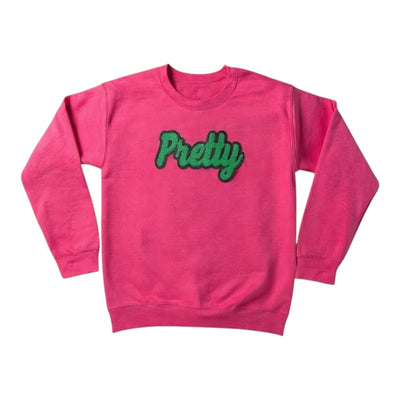 Pink Green Pretty Sweatshirt