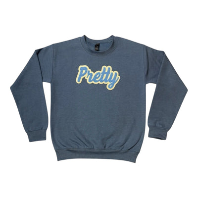 Blue Cream Pretty Sweatahirt