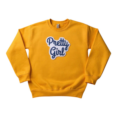 Gold Pretty Girl Sweatshirt