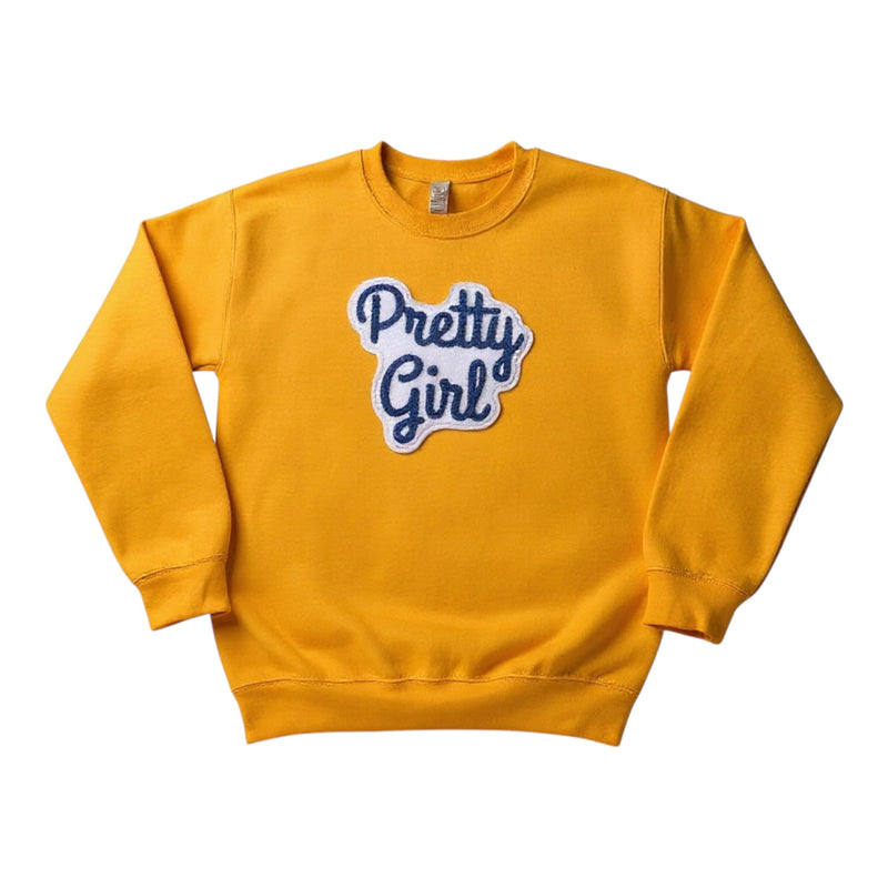 Gold Pretty Girl Sweatshirt