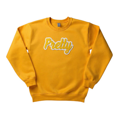Gold Pretty Sweatshirt