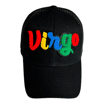 Zodiac Sign Trucker Hat (Black/Multi)