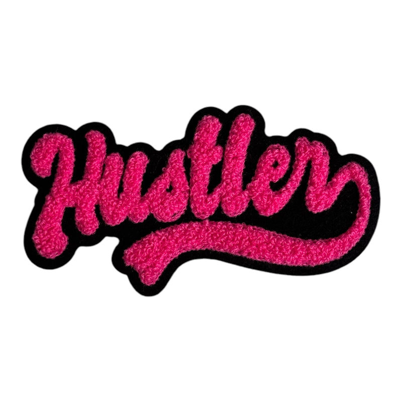 Chenille Hustler Patch For Hats