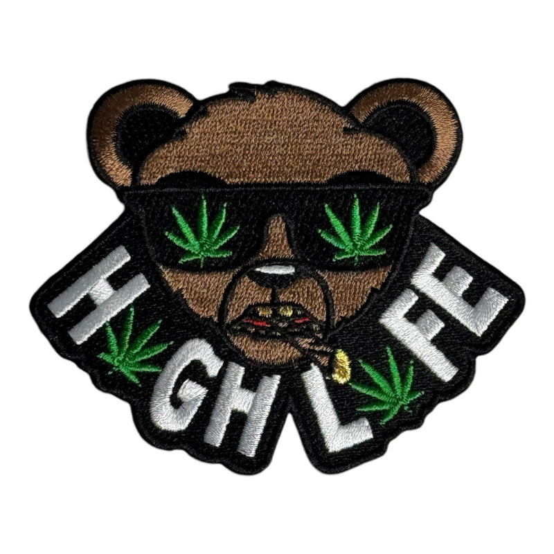 High Life Bear Patch (3.5 inch)