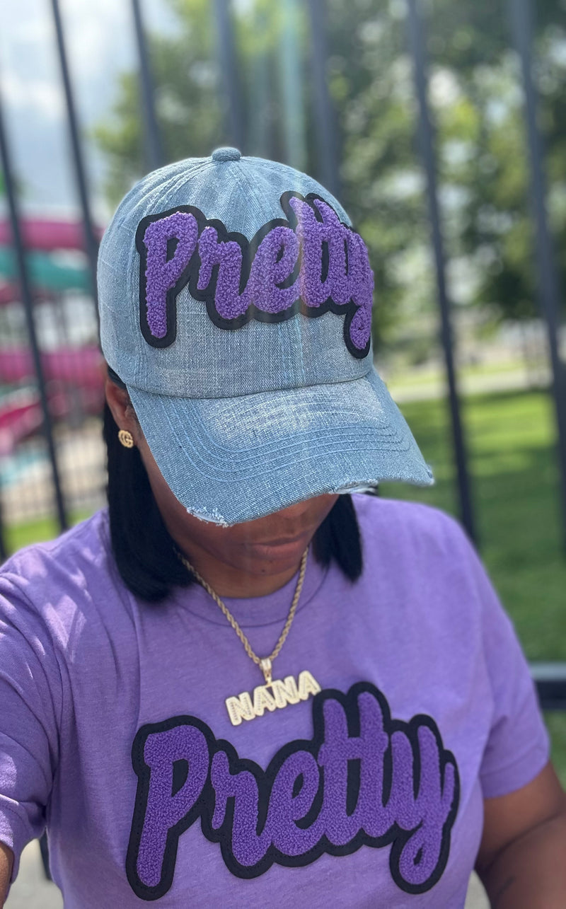 Pretty T-Shirt (Purple) for All-Day Comfort