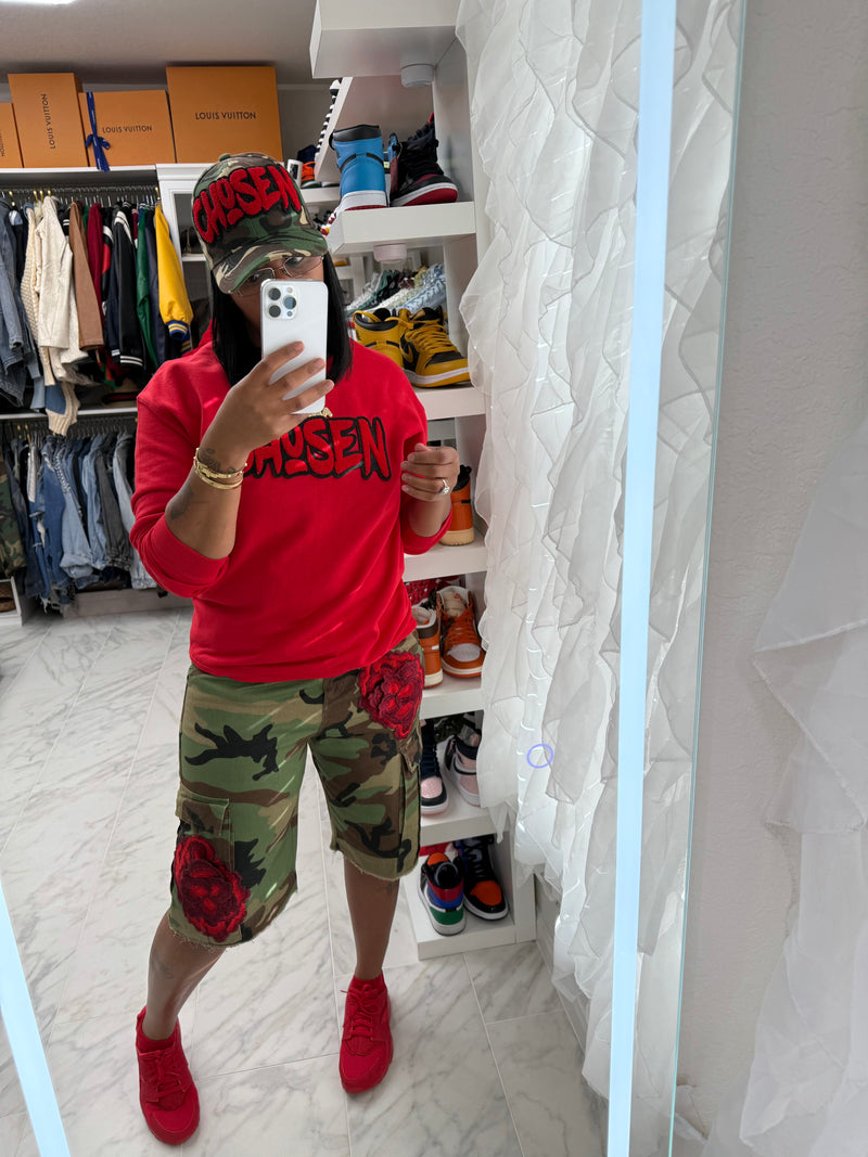 Chosen Sweatshirt (Red) for Comfort and Style