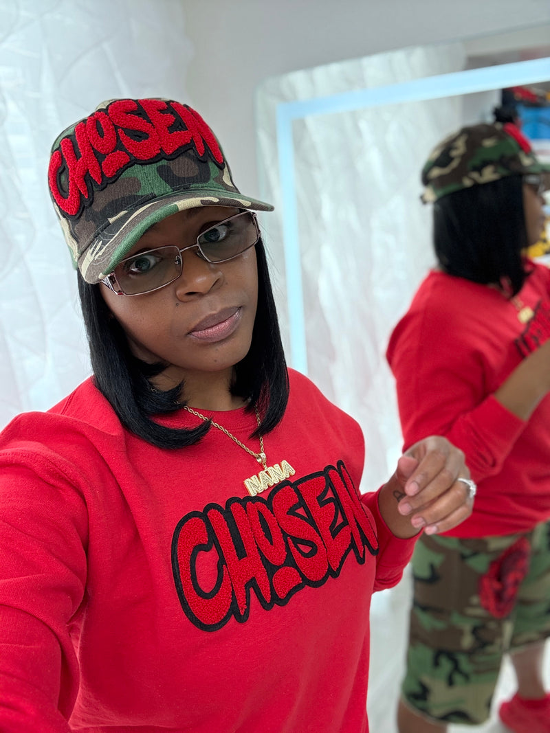 Chosen Sweatshirt (Red) for Comfort and Style