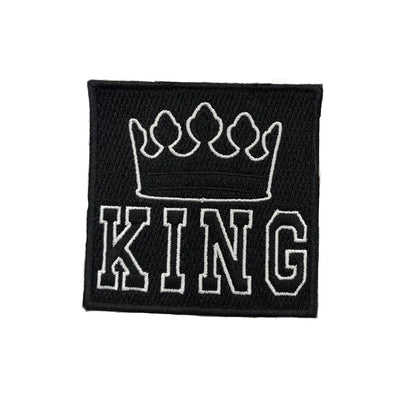 King Patch, 3” Embroidered Patch, Iron on Patch - Reanna’s Closet 2