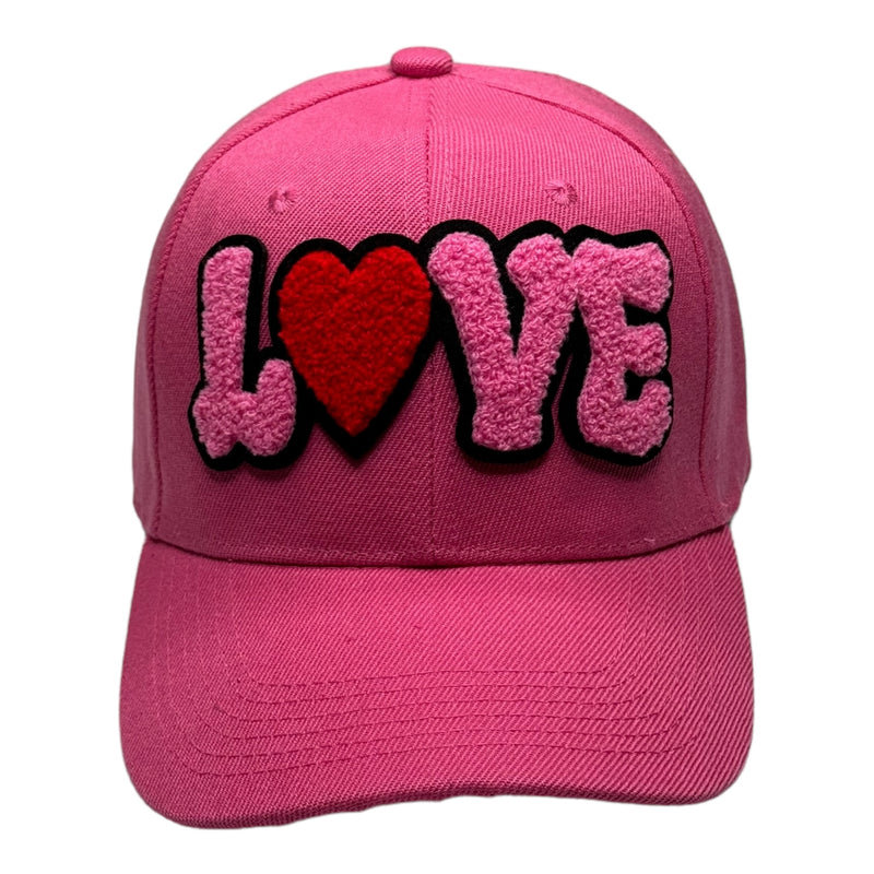 Love Baseball Cap Fuchsia