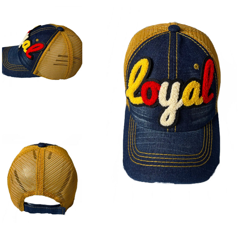 Loyal Hat, Distressed Trucker Hat with Mesh Back - Reanna’s Closet 2