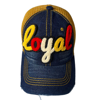 Loyal Hat, Distressed Trucker Hat with Mesh Back - Reanna’s Closet 2