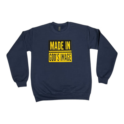 Made in God’s Image Sweatshirt Navy